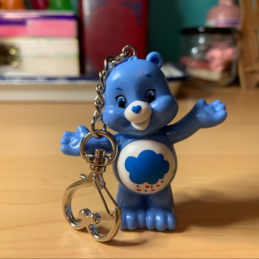 Handmade Care Bears keychain